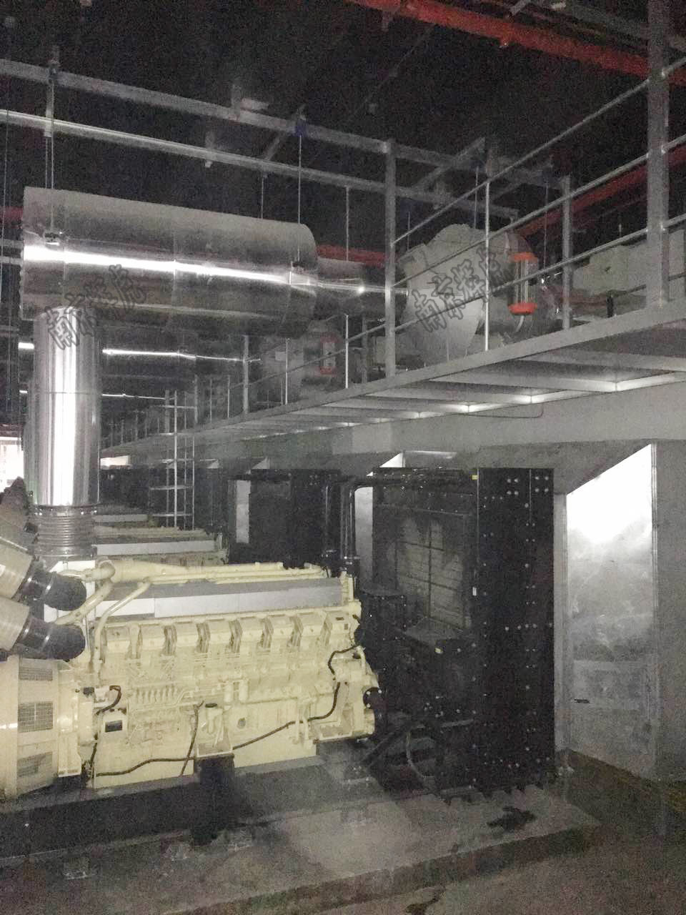 武漢某電子公司發電機組尾氣治理